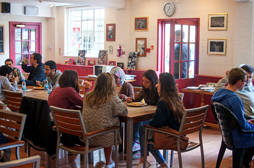 Caramba Cafe des Oxford English Centre